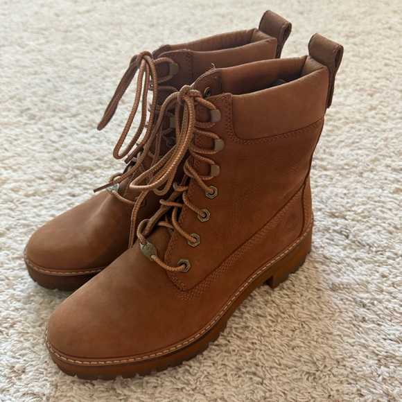 Timberland Women's Courmayeur Valley Leather Boot A1KIG - Picture 8 of 10